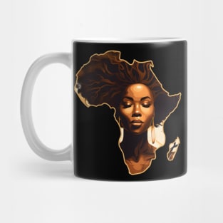 African Pride Melanin Africa Mug